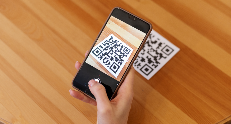 QR Code Sticker