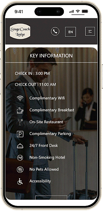 Snapshot of The User Interface of INNsight's Online Guest Directory Snapshot of The User Interface of INNsight's Online Guest Directory